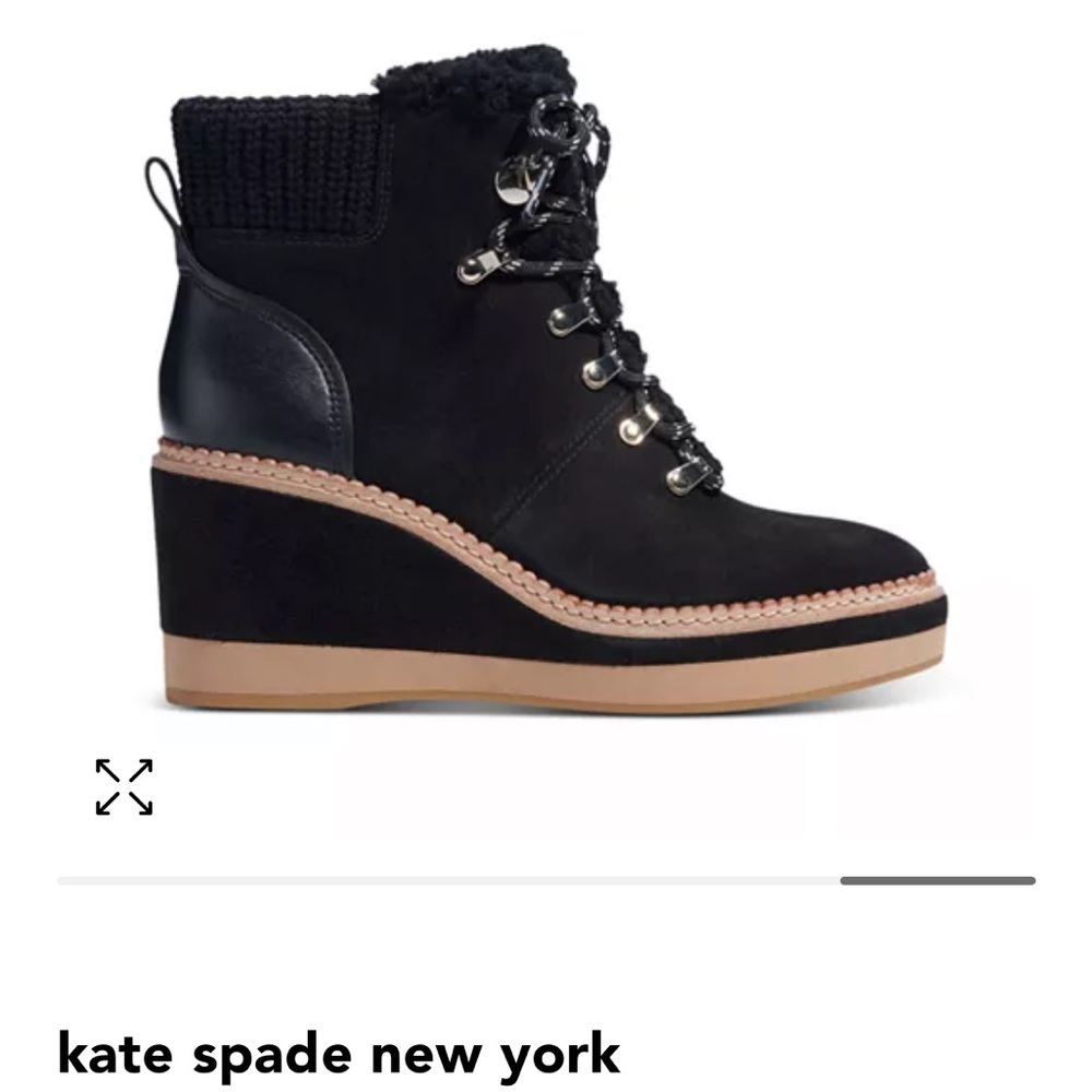NEVER WORN** Kate Spade Willow boot in Black